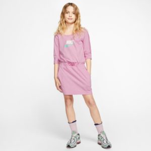 Nike Sportswear Swoosh Big Kids’ (Girls’) Dress (CJ7433-693)