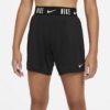 Nike Dri-FIT Trophy Big Kids' (Girls') 6" Training Shorts (DA1099-010)
