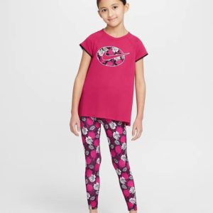 Nike Little Kids' T-Shirt and Dri-FIT Leggings Set (36J109-A4Y)