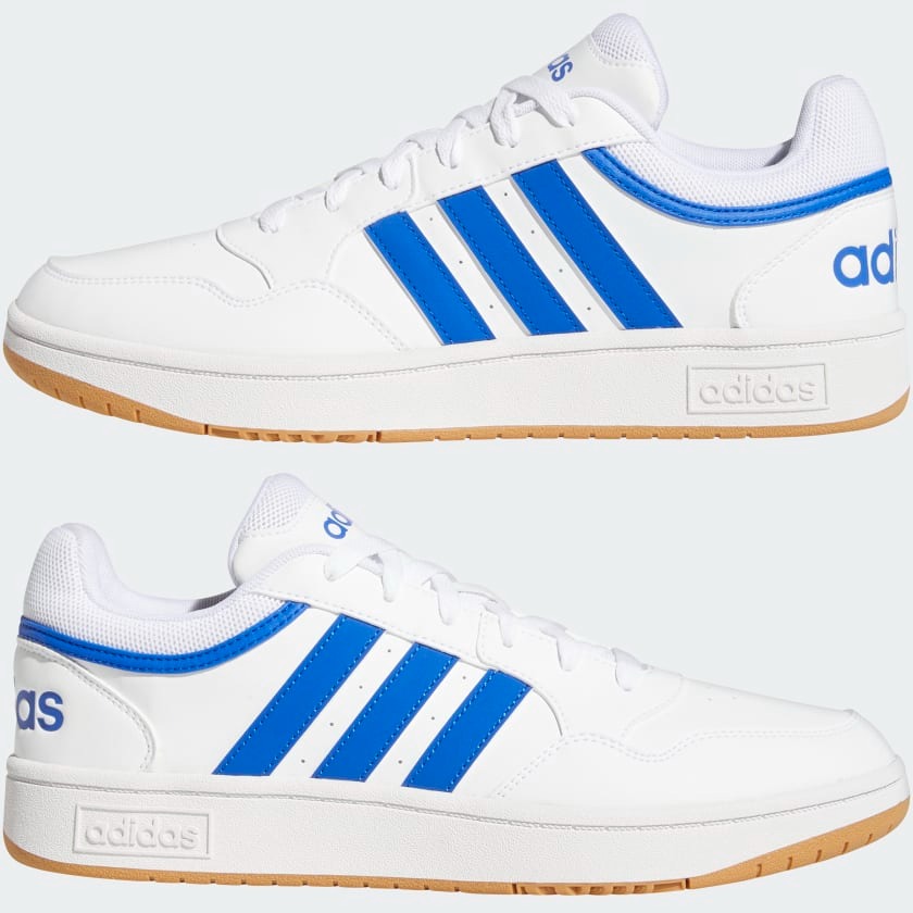 Adidas HOOPS 3.0 LOW CLASSIC VINTAGE SHOES(GY5435) - Image 7
