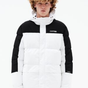 EMERSON ΑΝΔΡΙΚΟ ΜΠΟΥΦΑΝ PUFFER ΜΕ ΚΟΥΚΟΥΛΑ( 232.EM10.57-WHITE/BLACK)
