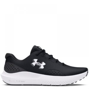 UNDER ARMOUR CHARGED SURGE 4 (3027000-001)ΑΝΔΡΙΚΑ ΠΑΠΟΥΤΣΙΑ RUNNING ΜΑΥΡΟ/ΛΕΥΚΟ