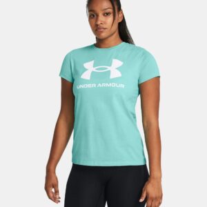 Under Armour Women's UA Rival Logo Short Sleeve (1356305-482)