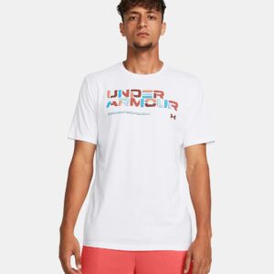 Under Armour Men's UA Colorblock Wordmark Short Sleeve (1382829-100)