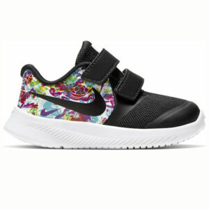 Nike Αθλητικά Παιδικά Παπούτσια Running Star Runner 2 με Σκρατς Μαύρα(CW1630-001)