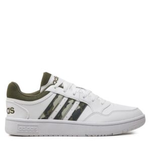 Αθλητικά Hoops 3.0 Low Classic Vintage ID1113 Λευκό