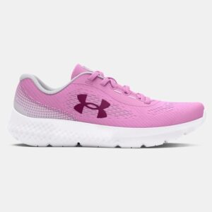 Girls' Pre-School UA Rogue 4 AL Running Shoes-με λαστιχένια κορδόνια(3027112-600)