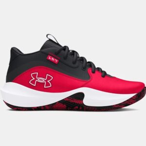 Under Armour Lockdown 7 GS Παιδικά Μποτάκια Κόκκινα 3028513-600