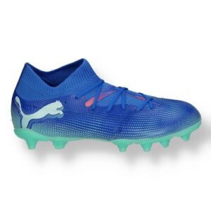 Puma Παιδικά Ποδοσφαιρικά Παπούτσια με Τάπες Μπλε(107945-01)