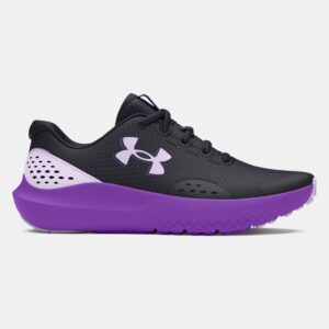 Girls' Grade School UA Surge 4 Running Shoes(3027108-002)