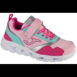 Joma Παιδικά Sneakers Star Jr 2413 Ροζ με φωτάκια(JSTARW2413VC)