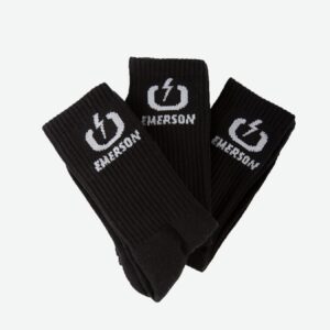 EMERSON ΚΑΛΤΣΕΣ ΨΗΛΕΣ -3 ΖΕΥΓΑΡΙΑ(232.EU08.03-BLACK)