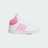 Adidas Hoops Mid 3.0 Αθλητικά Παιδικά Παπούτσια Μπάσκετ με Κορδόνια Λευκά(IG3716)