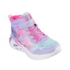 Skechers Παιδικά Sneakers High με Φωτάκια Μωβ(303057L-LVHP)