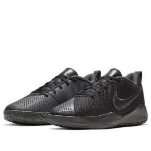Nike Team Hustle Quick 2 Αθλητικά Παιδικά Παπούτσια Running με Κορδόνια Black / Anthracite / Volt(AT5298-001)