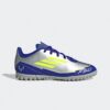 adidas Παιδικά Ποδοσφαιρικά Παπούτσια Messi F50 Club Tf με Σχάρα Ασημί