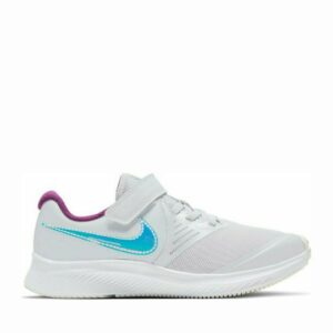 Nike Star Runner 2 Power Αθλητικά Παιδικά Παπούτσια Running με Σκρατς Γκρι