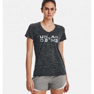UNDER ARMOUR WOMEN TECH TWIST GRAPHIC T-SHIRT black (1377204-001)