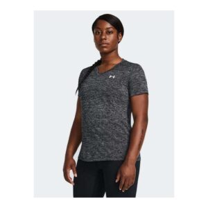 Under Armour TECH TWIST SHORT-SLEEVED V-NECK TRAINING TOP (1384227-001)