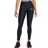 Under Armour HeatGear Rib Γυναικείο Κολάν Μαύρο (1388693-001)