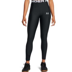 Under Armour HeatGear Rib Γυναικείο Κολάν Μαύρο (1388693-001)