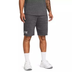 Under Armour Rival Terry Αθλητική Ανδρική Βερμούδα Μαύρη(1361631-025)