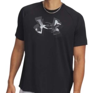 Under Armour Αθλητικό T-shirt Black/anthracite(1390208-001)