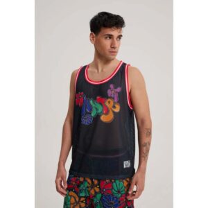 Blue Hunter D. Flowers Tank  (00102010004)