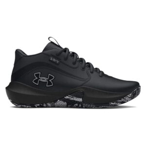 Under Armour Gs Lockdown 7 Αθλητικά Παιδικά Παπούτσια Μπάσκετ με Κορδόνια Μαύρα(3028513-004)
