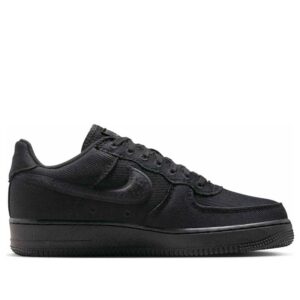 NikeAir Force 1 Low Canvas 'Black' (HV1204-002)