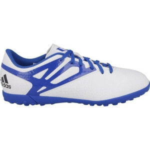 Adidas Παιδικά Ποδοσφαιρικά Παπούτσια Messi 15.4 με Σχάρα Λευκά