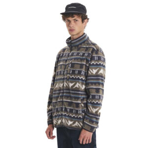 EMERSON MEN’S FULL ZIP FLEECE (252.EM290.122-PR538-DUSTY-OLIVE)
