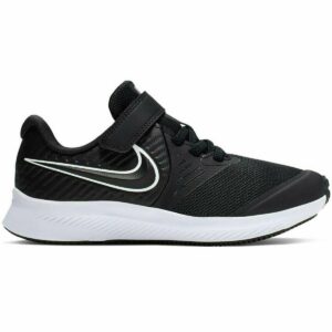 NikeStar Runner 2 Αθλητικά Παιδικά Παπούτσια Running με Σκρατς Black / White / Volt