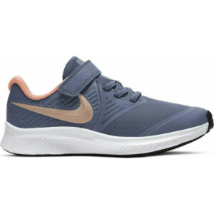 NikeStar Runner 2 Αθλητικά Παιδικά Παπούτσια Running με Σκρατς Γαλάζια (AT1801-417)