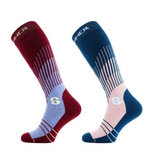 Sinner Ladies Κάλτσες για ski Graphic 2-Pack(SIWE-034-65)