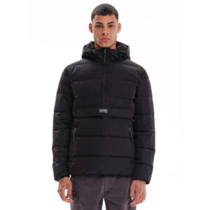EMERSON ΑΝΔΡΙΚΟ ΜΠΟΥΦΑΝ PUFFER ΜΕ ΑΠΟΣΠΩΜΕΝΗ ΚΟΥΚΟΥΛΑ (232.EM10.69-BLACK)
