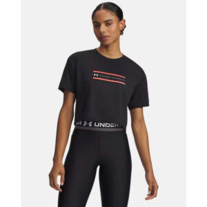 Under Armour Tech™ Branded Women's Crop Short Sleeve (6009987-001)