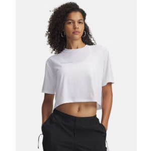 Under Armour Wordmark Women's Crop Short Sleeve (6010588-100)