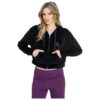 Target Γυναικεία ζακέτα Hooded Velour Crop Jacket (W26-64246-10)