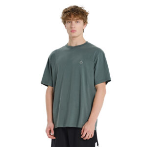 EMERSON ΑΝΔΡΙΚΟ ΜΟΝΟΧΡΩΜΟ ΚΟΝΤΟΜΑΝΙΚΟ T-SHIRT (261.EM33.122-SILVER-PINE)