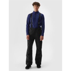 4F Men's thermoactive fleece underwear (top) - navy blue (4FWAW24UFLEM044-31S)