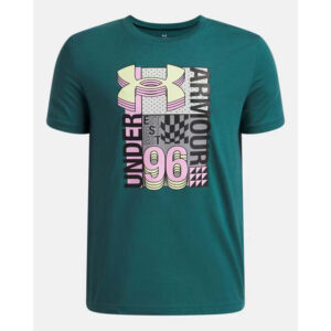 Under Armour Logo Wordmark Collage Boys' Short Sleeve (6009271-338)