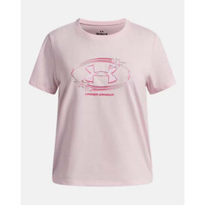 Under Armour Star Logo Lockertag Girls' Short Sleeve (6009718-647)