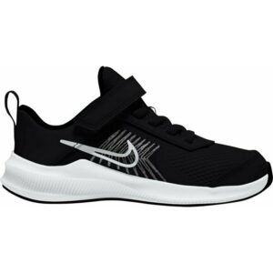 NikeDownshifter 11 Αθλητικά Παιδικά Παπούτσια Running με Σκρατς Black / White (CZ3959-001)