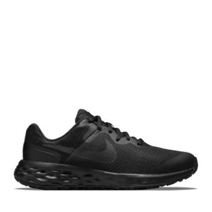 NikeRevolution 6 Αθλητικά Παιδικά Παπούτσια Running με Κορδόνια Black / Dk Smoke Grey