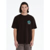 EMERSON "3D VISIONS COMPANY" ΑΝΔΡΙΚΟ ΚΟΝΤΟΜΑΝΙΚΟ T-SHIRT (261.EM33.08-COFFEE-BROWN)