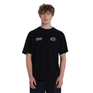 EMERSON "CLIMBING SOCIETY" ΑΝΔΡΙΚΟ ΚΟΝΤΟΜΑΝΙΚΟ T-SHIRT (261.EM33.26-BLACK)