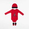 Jordan Jumpman Hat/Bodysuit/Bootie Set 3PC (MJ0263-R78)