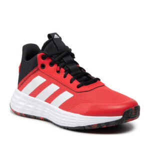 adidasOwnthegame 2.0 Χαμηλά Μπασκετικά Παπούτσια Vivid Red / Cloud White / Core Black