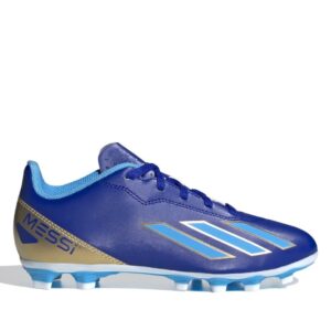 adidasΠαιδικά Ποδοσφαιρικά Παπούτσια X Crazyfast Messi Club με Τάπες Μπλε(ID0720)